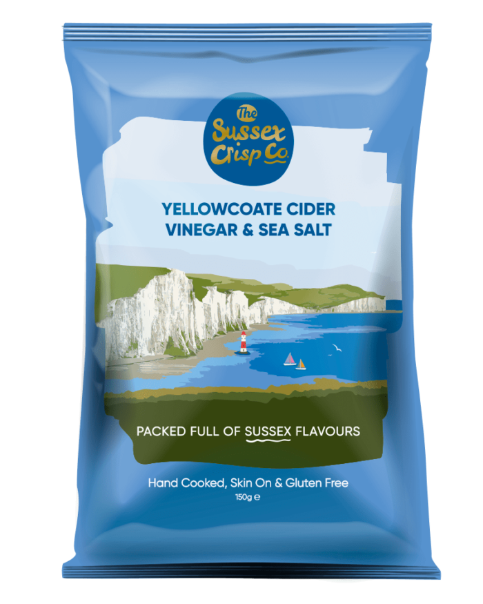 Yellowcoate Cider Vinegar Sea salt 150g